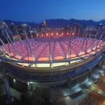 "Architecture of SoFi Stadium vs Estadio Azteca vs BC Place